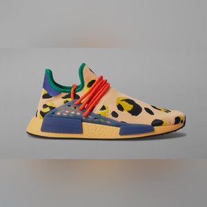 LIMITED EDITION PHARRELL WILLIAMS x ADIDAS NMD HU “amber animal print”